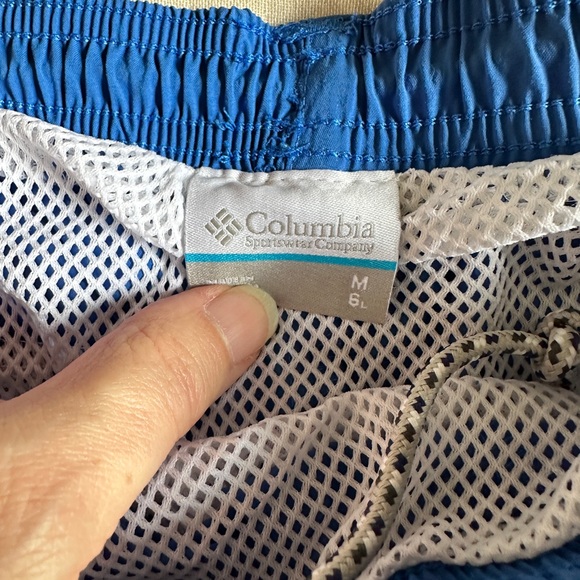 NWT Columbia Swim Trunks With Liner Men’s Size Medium - Picture 6 of 8